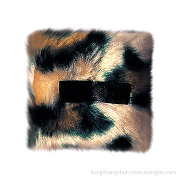 Acrylic boa puff, various quality with satin ribbon or handle, for compact and loose powder